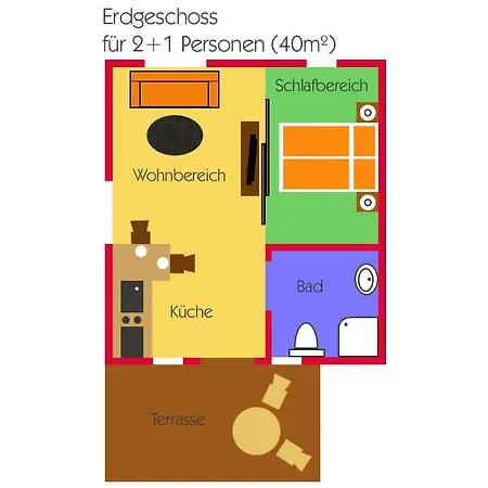Dünenhäuser Unserusedomde Ca40qm Direkt Am 4i1 * Ückeritz